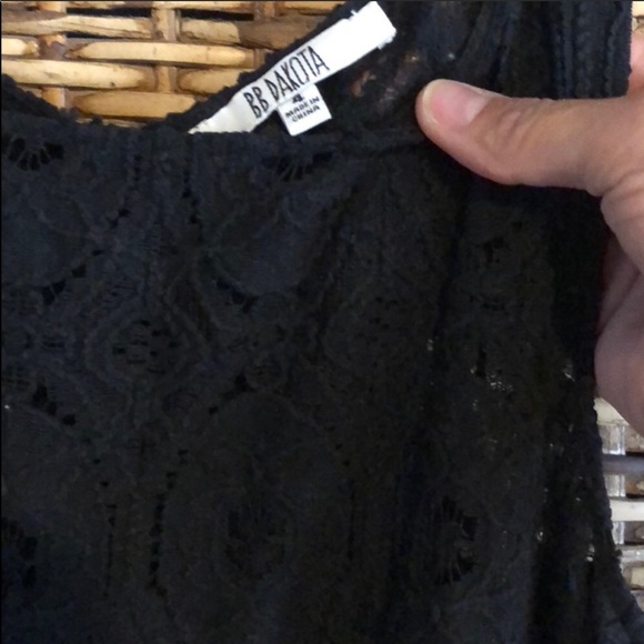 BB Dakota Black Lace Cocktail Dress - Picture 3 of 5